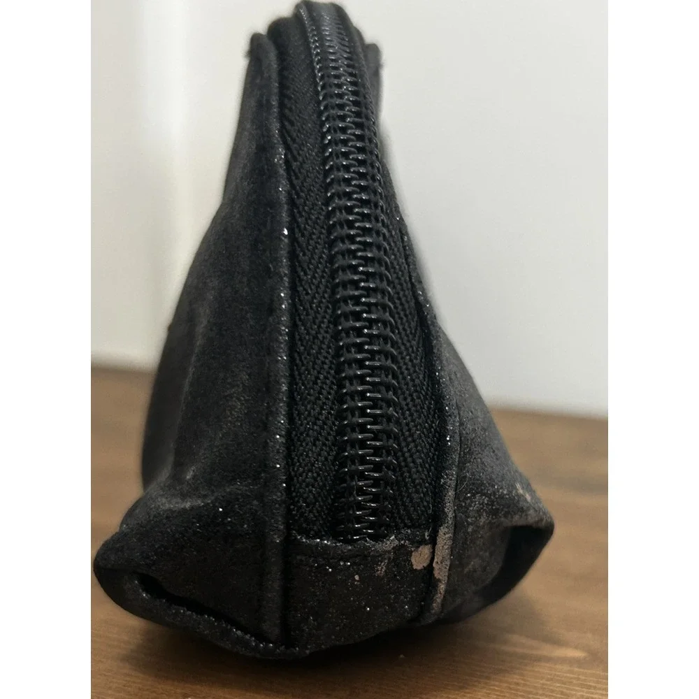 Morphe Brush Bag‎ Black Sparkly Cosmetic Zip Pouch